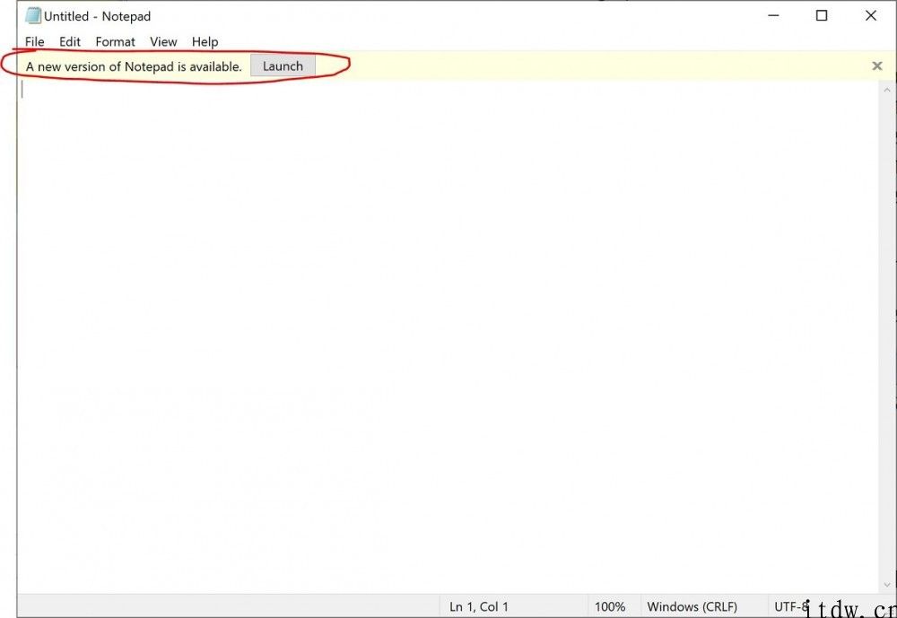 Win10 预览版添加全新升级记事本 App，应用旧版会弹出升级提示