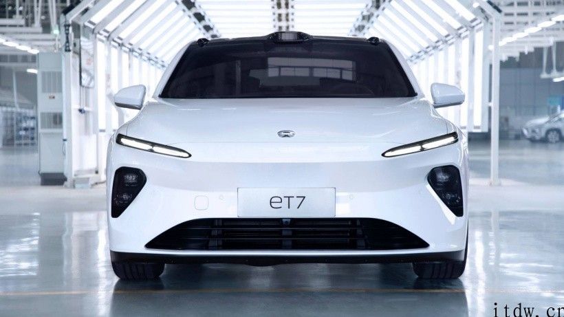 蔚来 ET7 第一台生产线认证样车下线，第一批预计2020年 Q1 交付