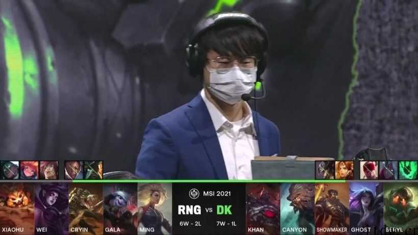 《英雄联盟》MSI 对抗赛：RNG 再胜 DK 剑指第一