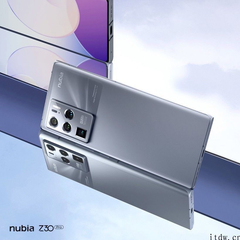努比亚 Z30 Pro“浩瀚黑”配色公布，真机已曝光