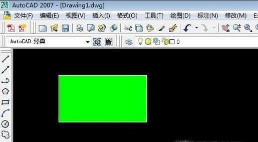 CAD怎么填充一种颜色
