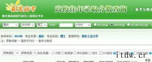 高考志愿填报指南：如何查看大学的录取分数线