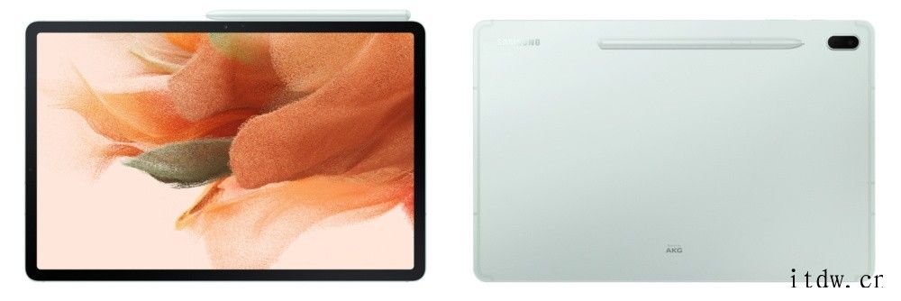 三星发布 Galaxy Tab S7 FE 平板电脑