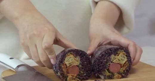 去掉外层食品袋,开吃吧