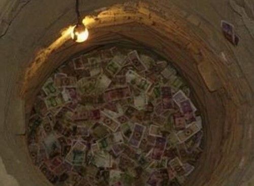 见钱眼开的古井至今都是未解之谜