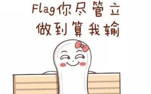 立flag是什么意思?