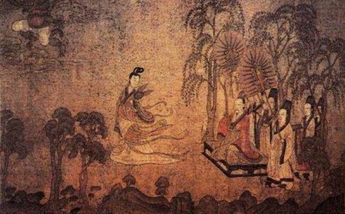 魏晋南北朝时期,魏晋名士因追求飘逸感,大多数会只穿着一件宽大