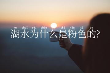 湖水为什么是粉色的?