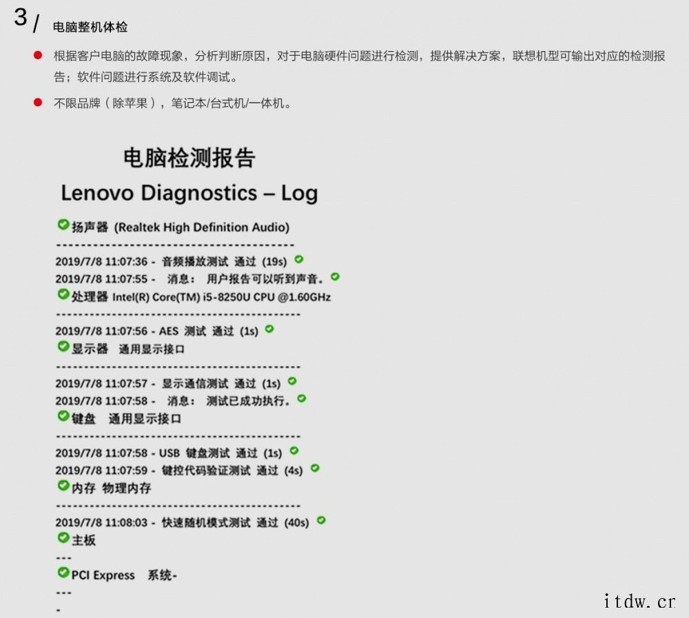 联想推 4 选 1 特色服务礼包 开放线上购买