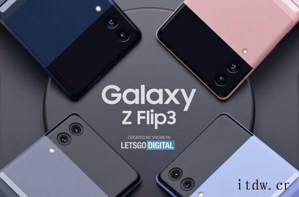 外媒:三星下一代折叠屏手机 Galaxy Z Fold 3 