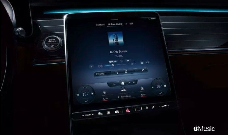奔驰MBUX车载娱乐系统将整合苹果Apple Music服务