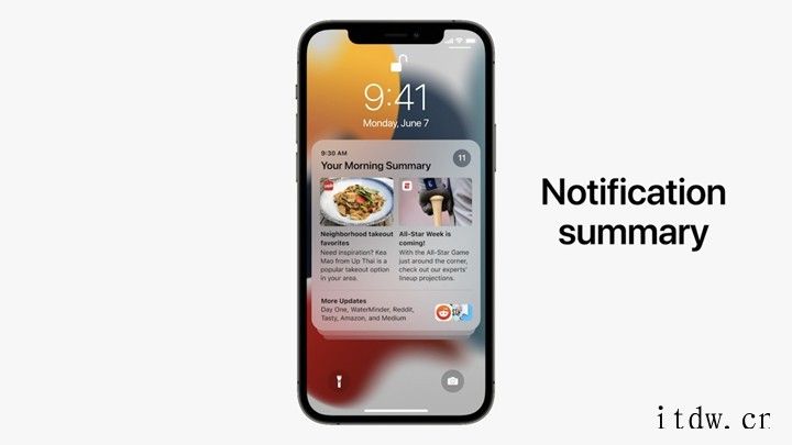苹果公布 WWDC21 全新iOS 15 系统