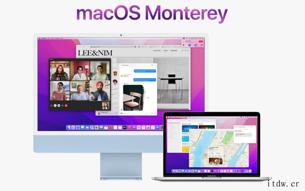 苹果公布全新macOS Monterey系统