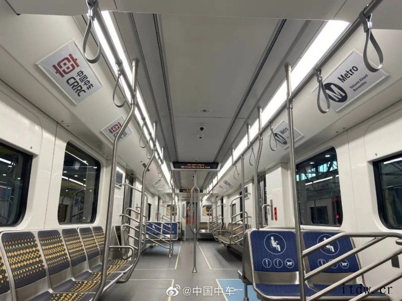 洛杉矶地铁迎来“中车造”:中车长客地铁项目首批车揭幕,时速 