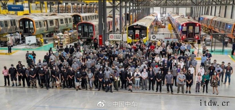洛杉矶地铁迎来“中车造”:中车长客地铁项目首批车揭幕,时速 