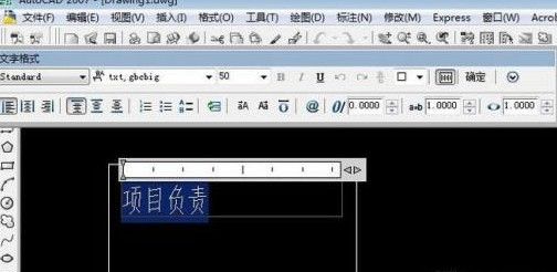 CAD多行文字对齐居中