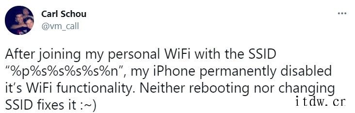 苹果 iPhone 新 Bug 可禁用 WiFi,附解决方法