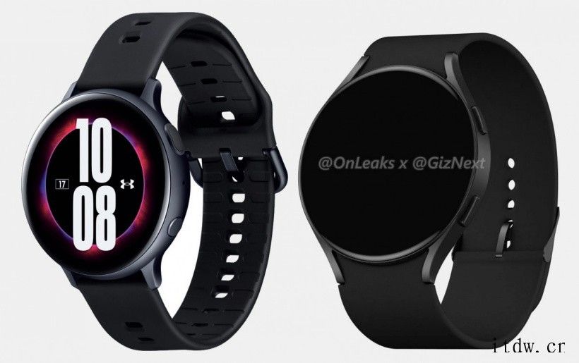 三星Galaxy Watch Active 4渲染图曝光 有