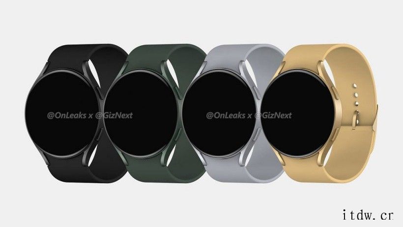 三星Galaxy Watch Active 4渲染图曝光 有