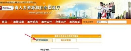 如何在网上查询高新技术考试是否合格？