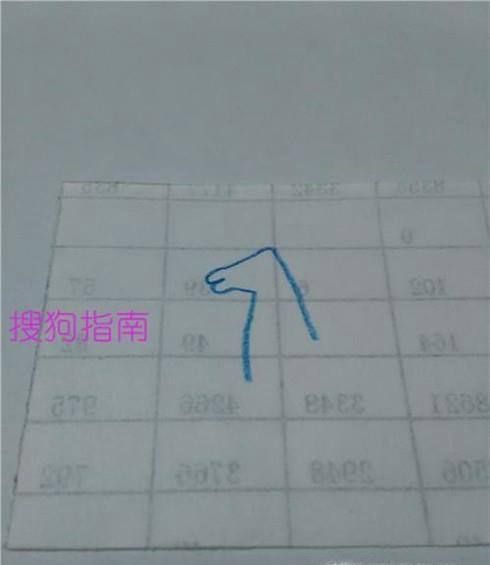 画马,用数字和折线来画,比较简单,下面就来画一匹马