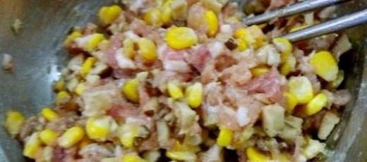 香菇玉米饺子怎么制作呢