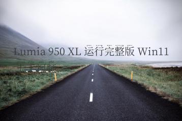 Lumia 950 XL 运行完整版 Win11 上手视频: