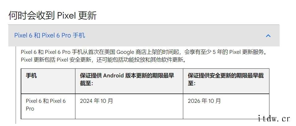 谷歌 Pixel 6/Pro 发布,预装安卓 12,至少保证