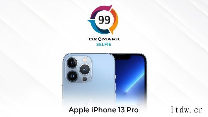 苹果 iPhone 13 Pro DXOMARK 自拍相机评