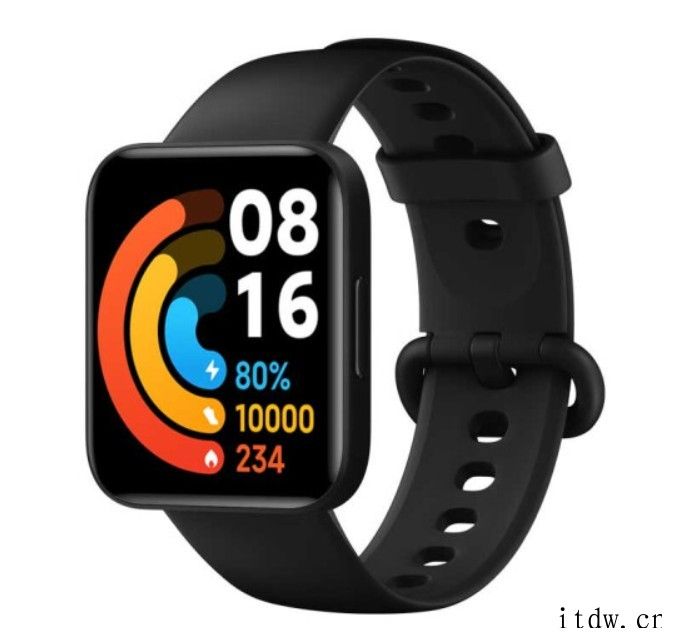 Redmi Watch 2 三款配色亮相:1