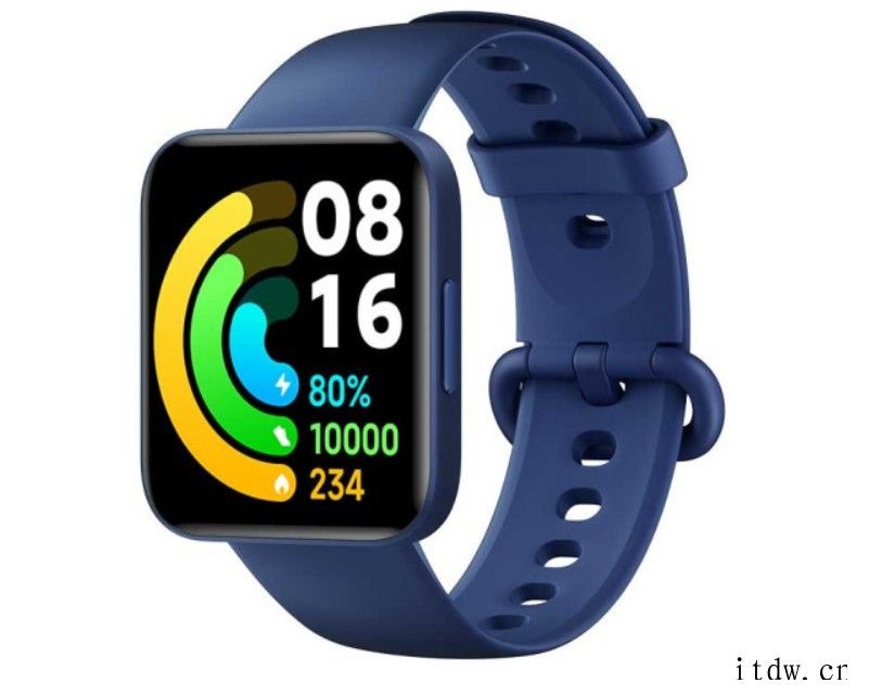 Redmi Watch 2 三款配色亮相:1