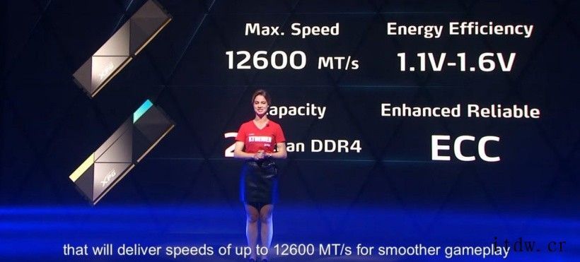 威刚宣布 DDR5 内存速度上限可达 12600MT/s,电