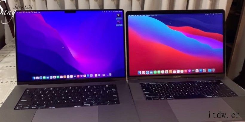 苹果MacBook Pro 16 英寸开箱照片泄露:刘海屏设