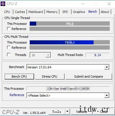英特尔 i5-12600K CPU-Z 测试:超过 i9