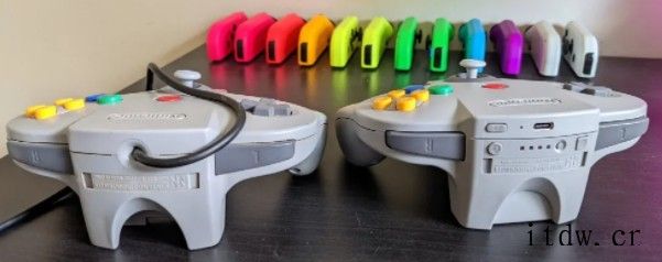 任天堂新款 N64 手柄相比原版有改动,原版配件无法使用