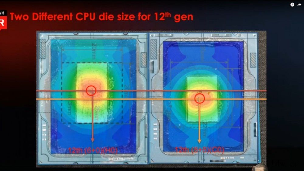 微星展示英特尔 12 代酷睿 CPU 开盖照:钎焊导热,核心