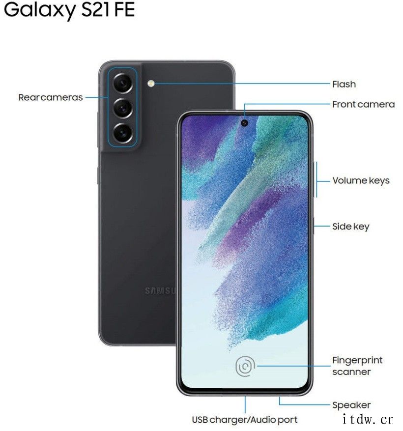 三星 Galaxy S21 FE 确认将于 CES 2022