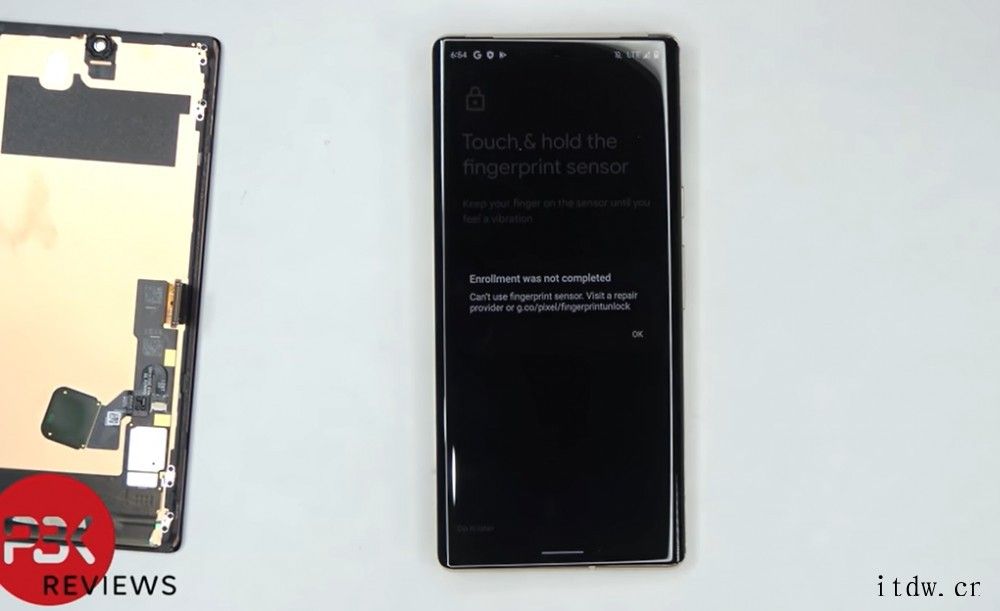 修复 Pixel 6/Pro 换屏后指纹失效问题,谷歌为用户
