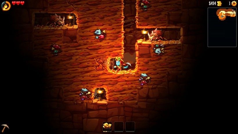 类银河恶魔城游戏《蒸汽世界:掘进 2》免费领取
