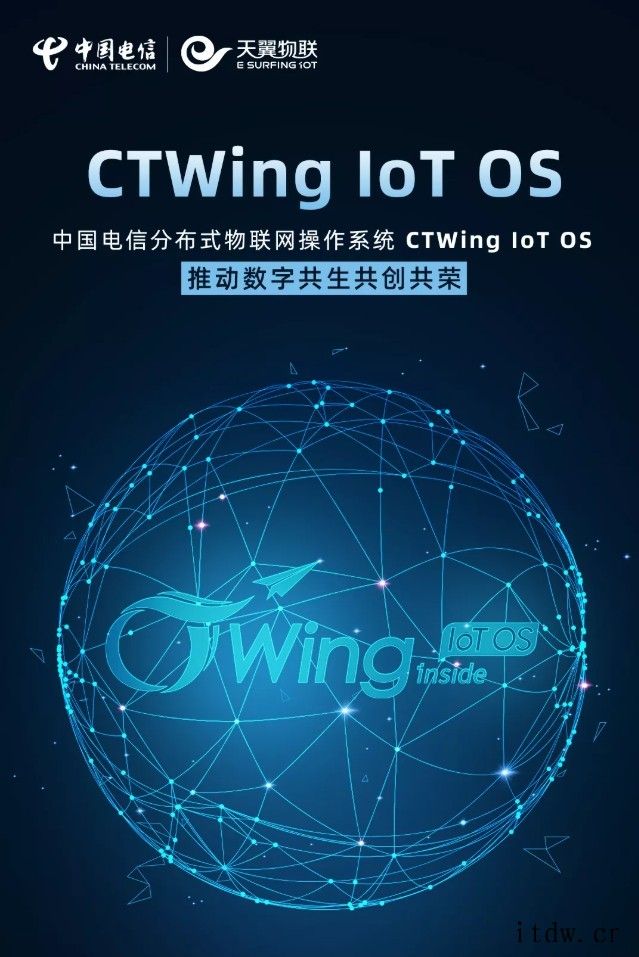 中国电信自研 CTWing 分布式物联网系统已与鸿蒙生态圈合