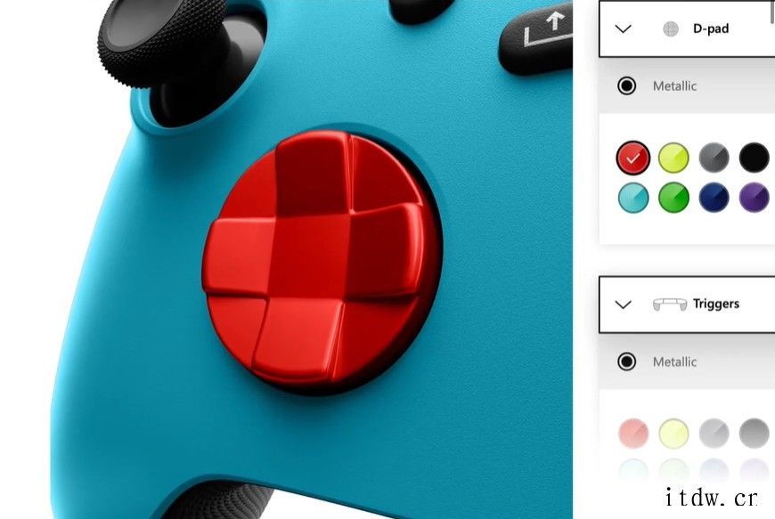 微软 Xbox Design Lab 上线游戏手柄深度定制功