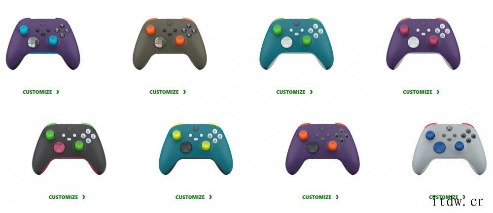 微软 Xbox Design Lab 上线游戏手柄深度定制功