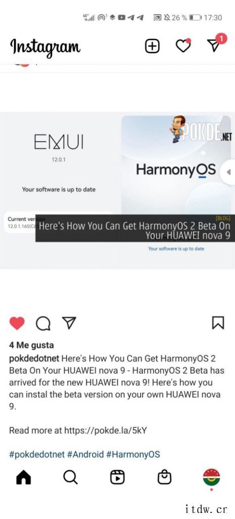 华为 nova 9 港版手机及鸿蒙 HarmonyOS 2 