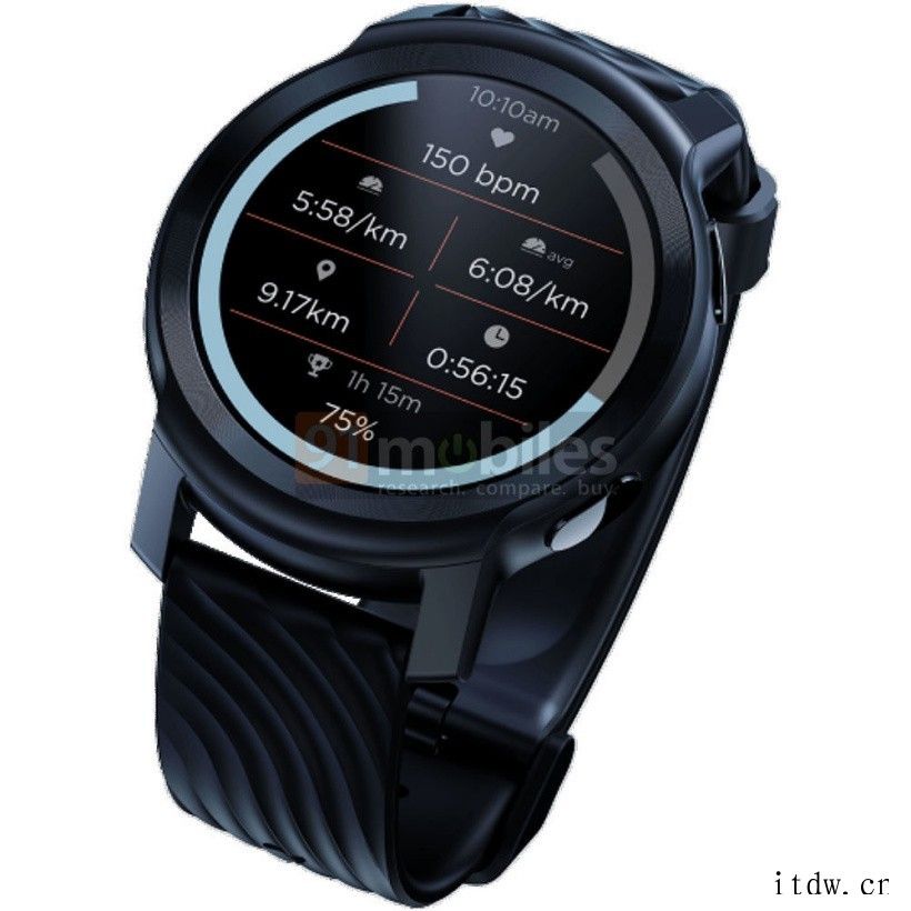 摩托罗拉 Moto Watch 100 曝光:1