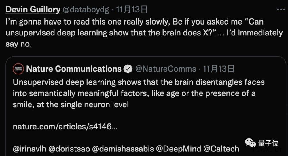 中科院与 DeepMind 联手,用深度学习揭示大脑如何识别