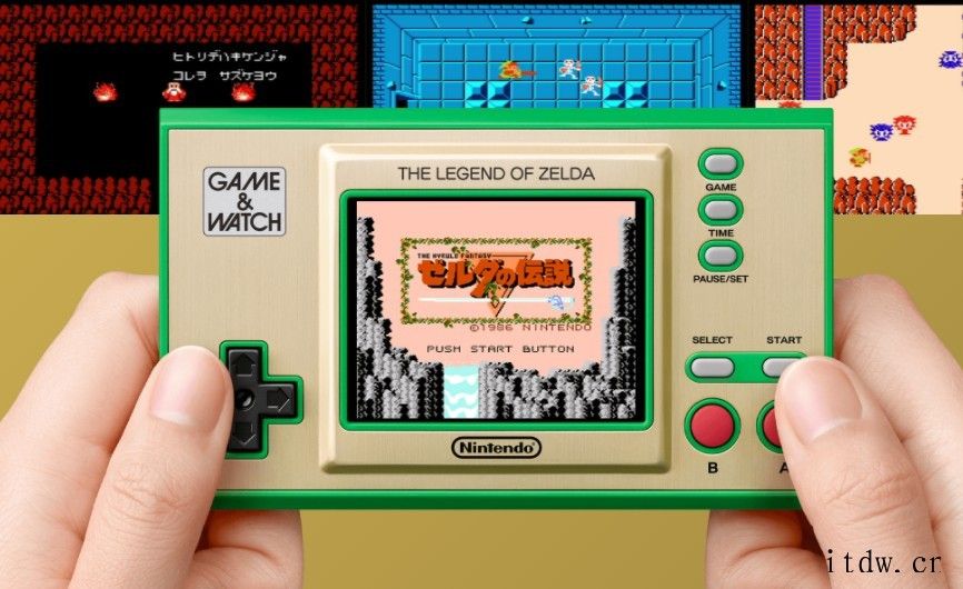 任天堂《塞尔达传说》Game & Watch 复刻掌机上架秒