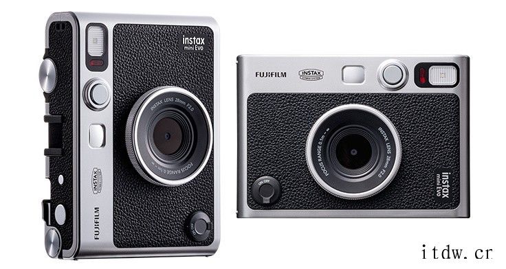富士推出胶片数码混合型相机 Instax Mini Evo,