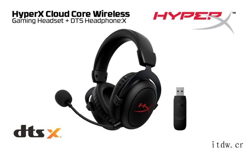 HyperX推出 Cloud Core Wireless 无