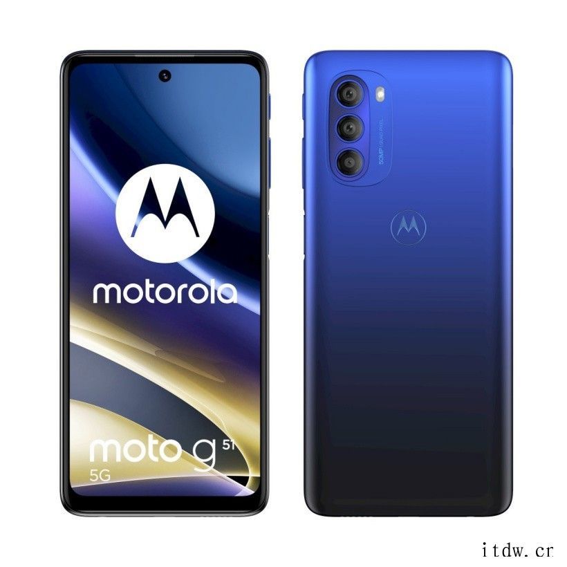 摩托罗拉发布 Moto G51 5G/G41/G31 手机: