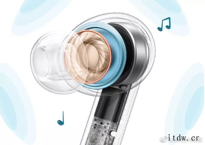 绿联发布 HiTune T3 主动降噪 TWS 耳机:恒玄蓝